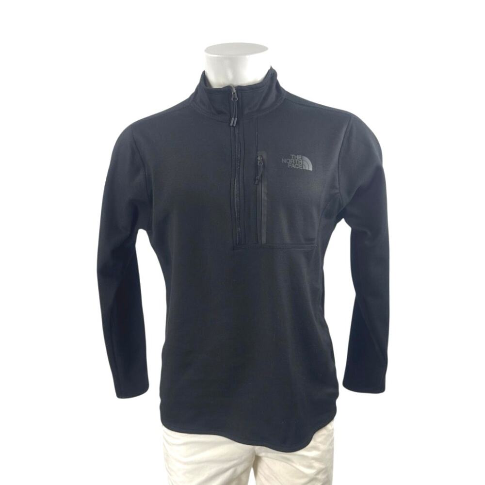 The North Face Skyline Crest Black Long Sleeve Athletic Activewear Coat Jacket L